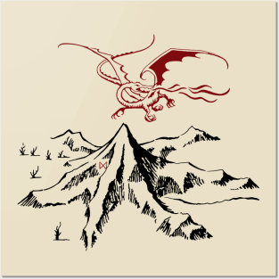 Dragon Smaug Posters and Art